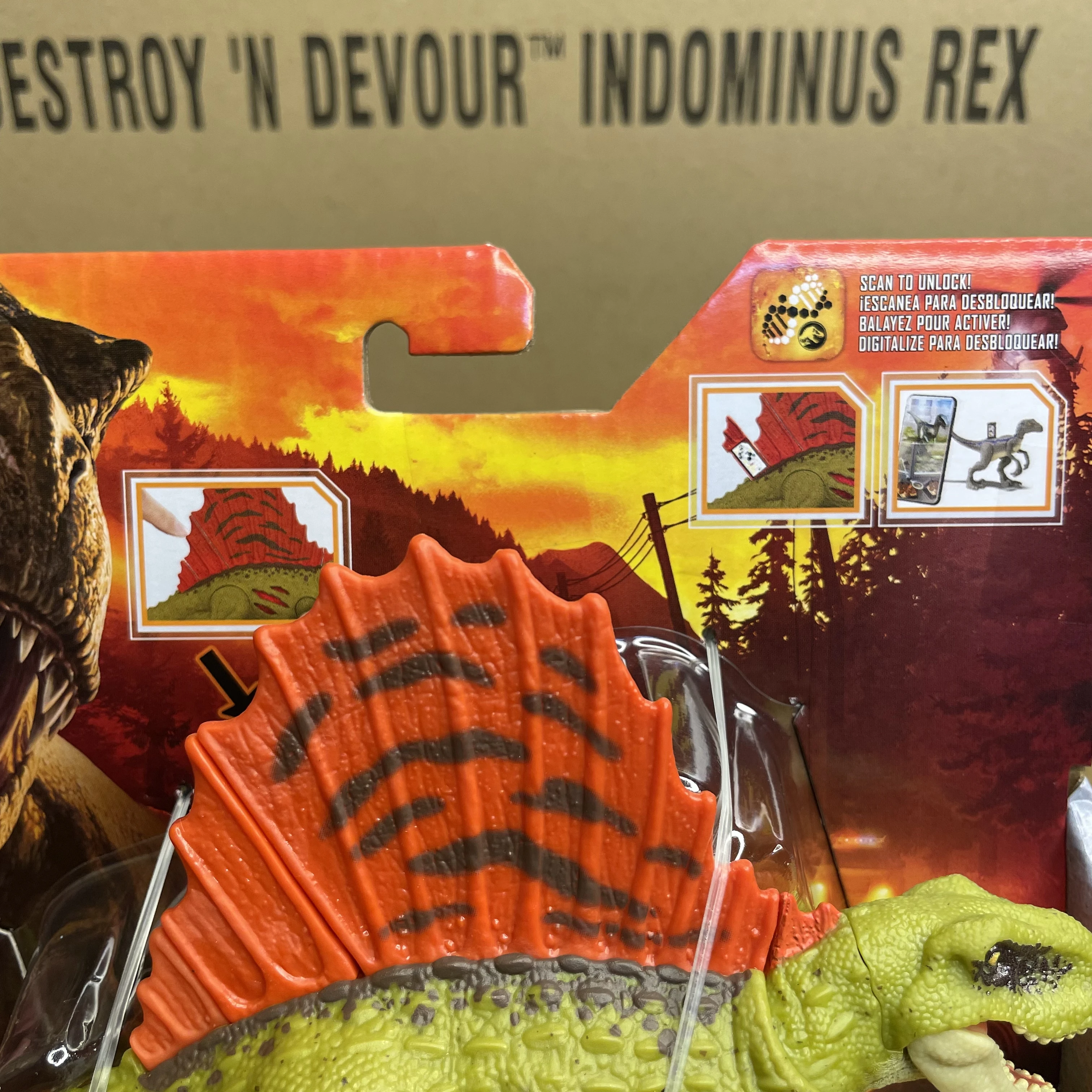 Figura Dinosaurio Jurassic World Dominion Dimetrodon Mattel HDX27 -  Miscelandia