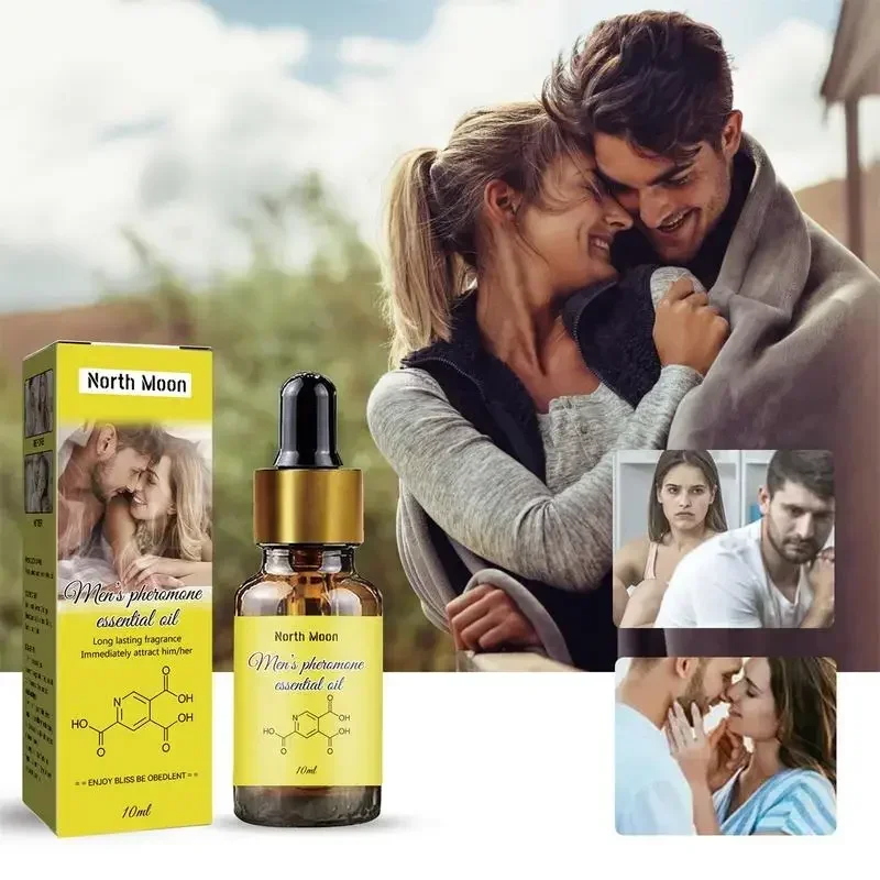 Pheromone Essential Oil 10ml Men Long Lasting Natural Refreshing Body Essence Fragrance Attracts Women