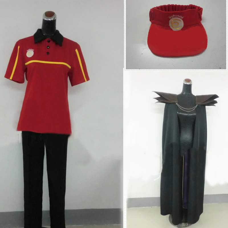 Hataraku Mao-sama! Sadao Maou Cosplay Costume