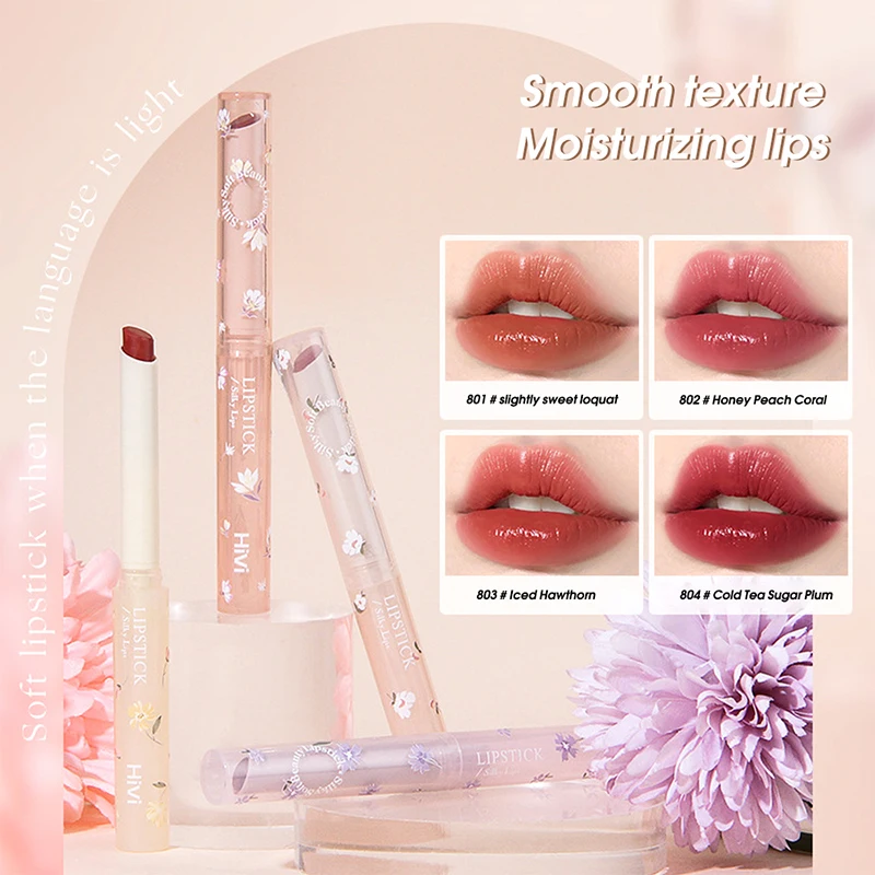 Hivi Flower makeup set Gift box Velvet lip glaze lipstick 8-piece holiday gift for girlfriend's wife 2