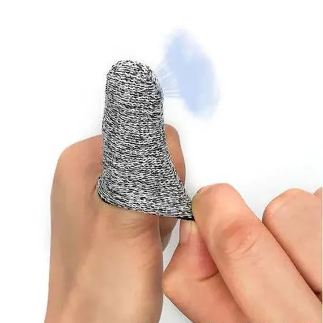 5 Grade Cutting Resistant Finger Cover 10Pcs Cut Resistant Finger Cover Labor Protection Kitchen Cutting Finger Cover 3
