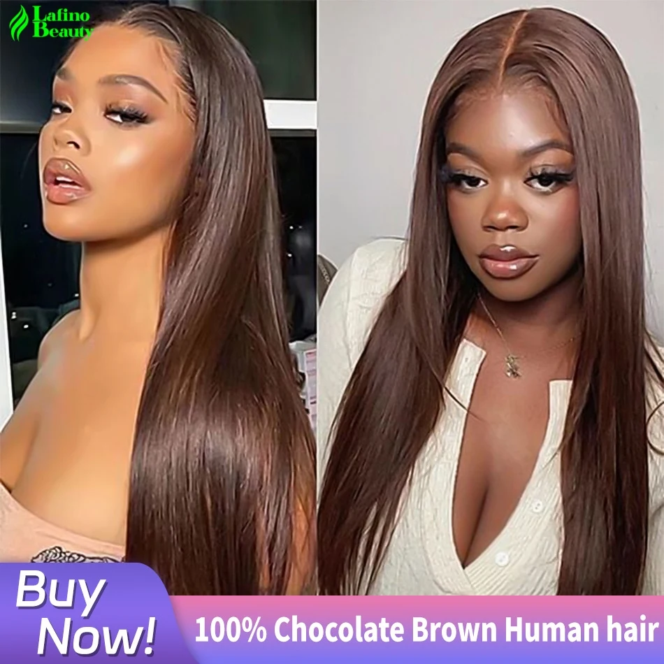 Hermosa Braune Lace-Front-Perücke Aus Echthaar – 180 Dichte, Mit Babyhaar, 40,6 Cm Länge