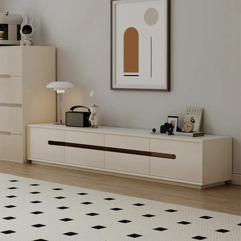 Display Di Lusso Porta Tv Moderno Tavolo Portaoggetti Nordico Porta Tv Bianco Universale Fernseher Schrank Mobili Soggiorno Yq50Ts