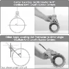 Pipe Center Finder with Adjustable Dial Bubble Protractor Essential for Pipefitters Welders to Measure Pipe Diameter 5