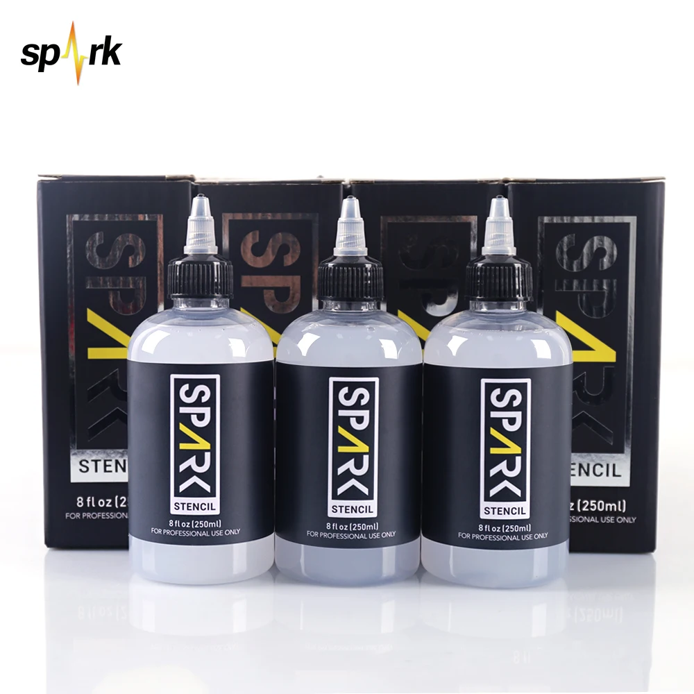 4oz/8oz Spark Professional Permanent Tattoo Transfer Cream Tattoo Stencil Ink
