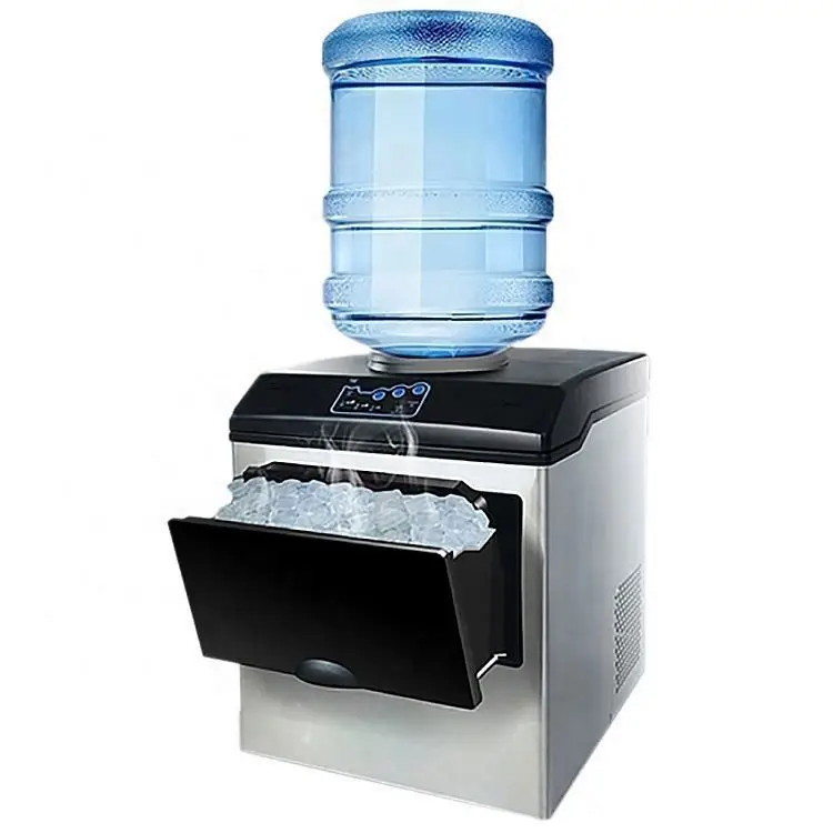 

new style coffee shop cube ice maker gourmet 220v commercial ice maker ice cube maker gsn-z8 with Best Prices