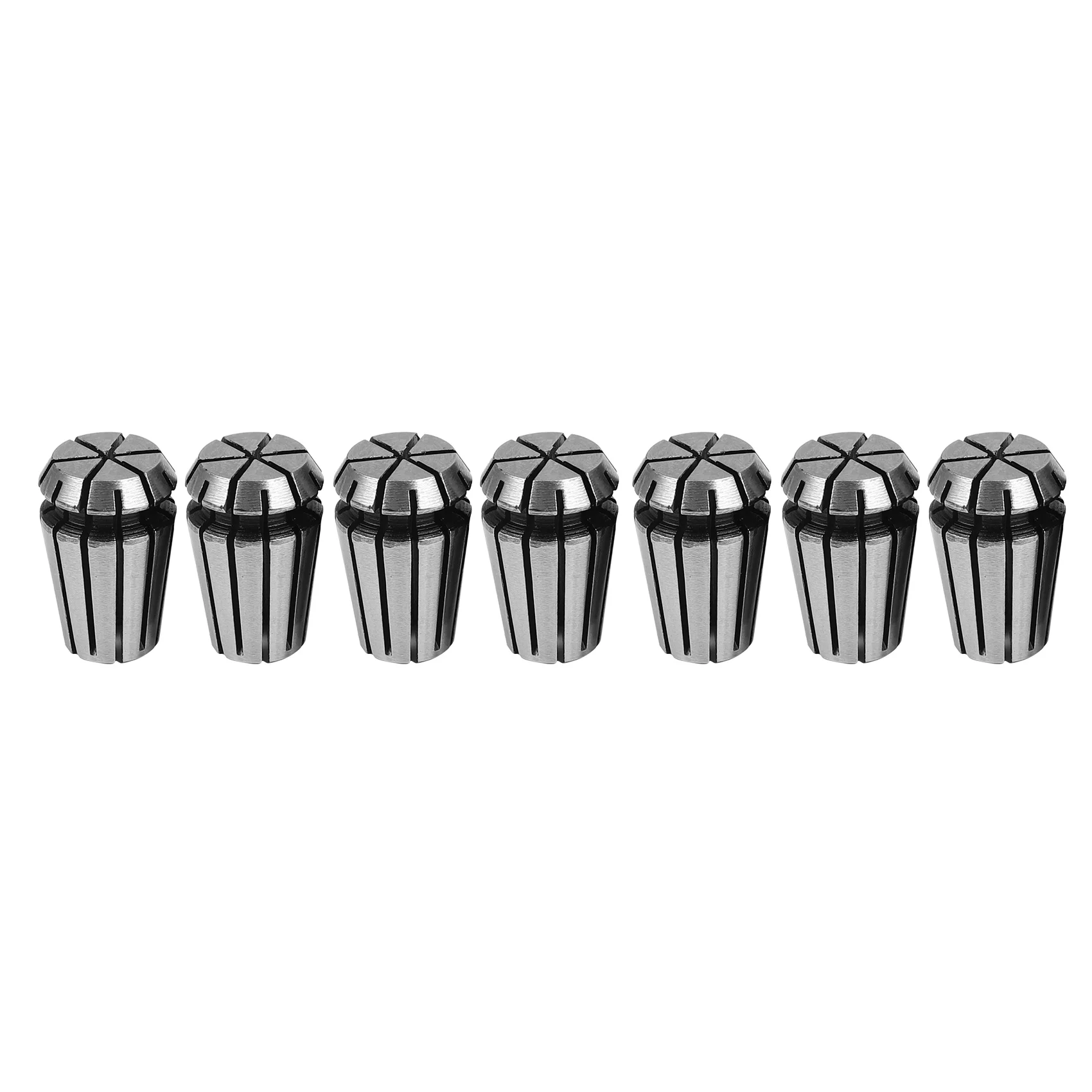 익스텐션 로드 모터 샤프트 거치대 포함 스틸 ER11 용수철 콜릿, 1mm, 2mm, 3mm, 4mm, 5mm, 6mm, 7mm, ER11A, 7 개