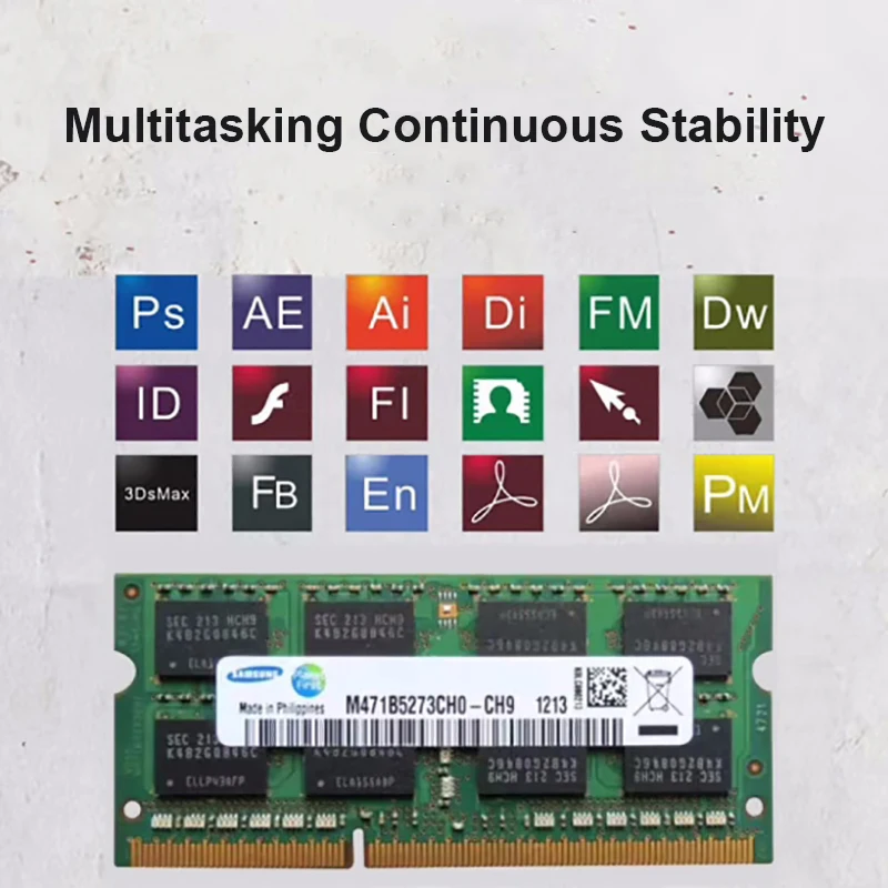 サムスン RAM PC3L-12800S DDR3L 1600Mhz 4 ギガバイト 8 ギガバイト