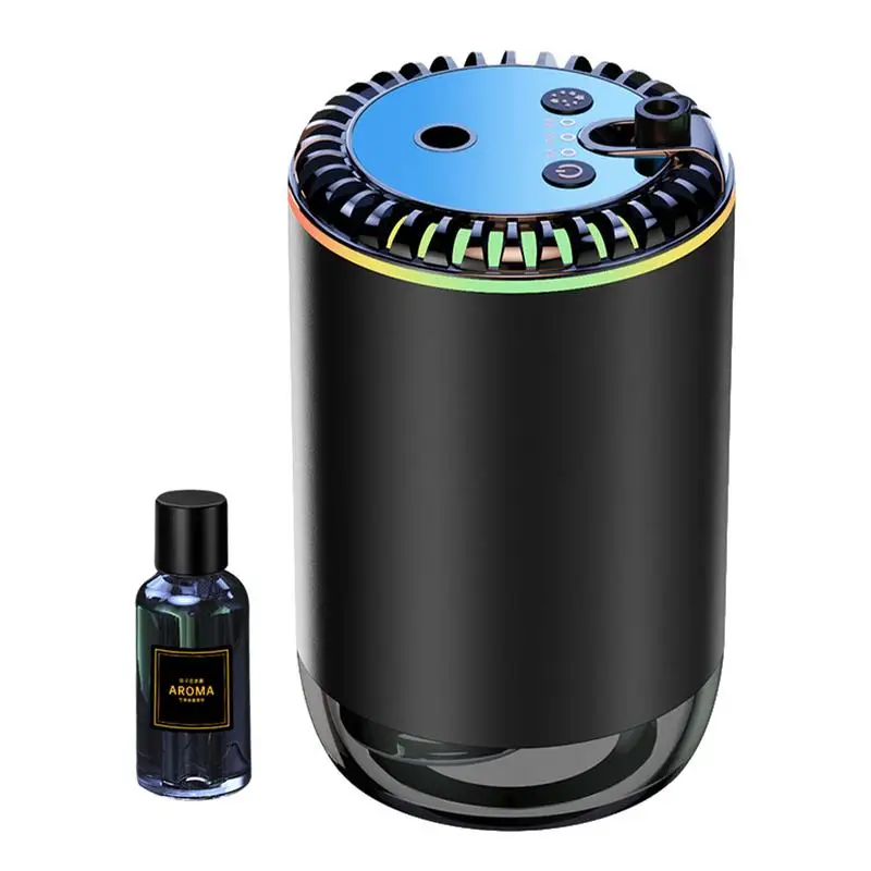 

Car Aroma Diffuser 3 Modes Light Up Intelligent Air Scent Diffuser With Star Projection Function Auto Shut-Off Car Decorations