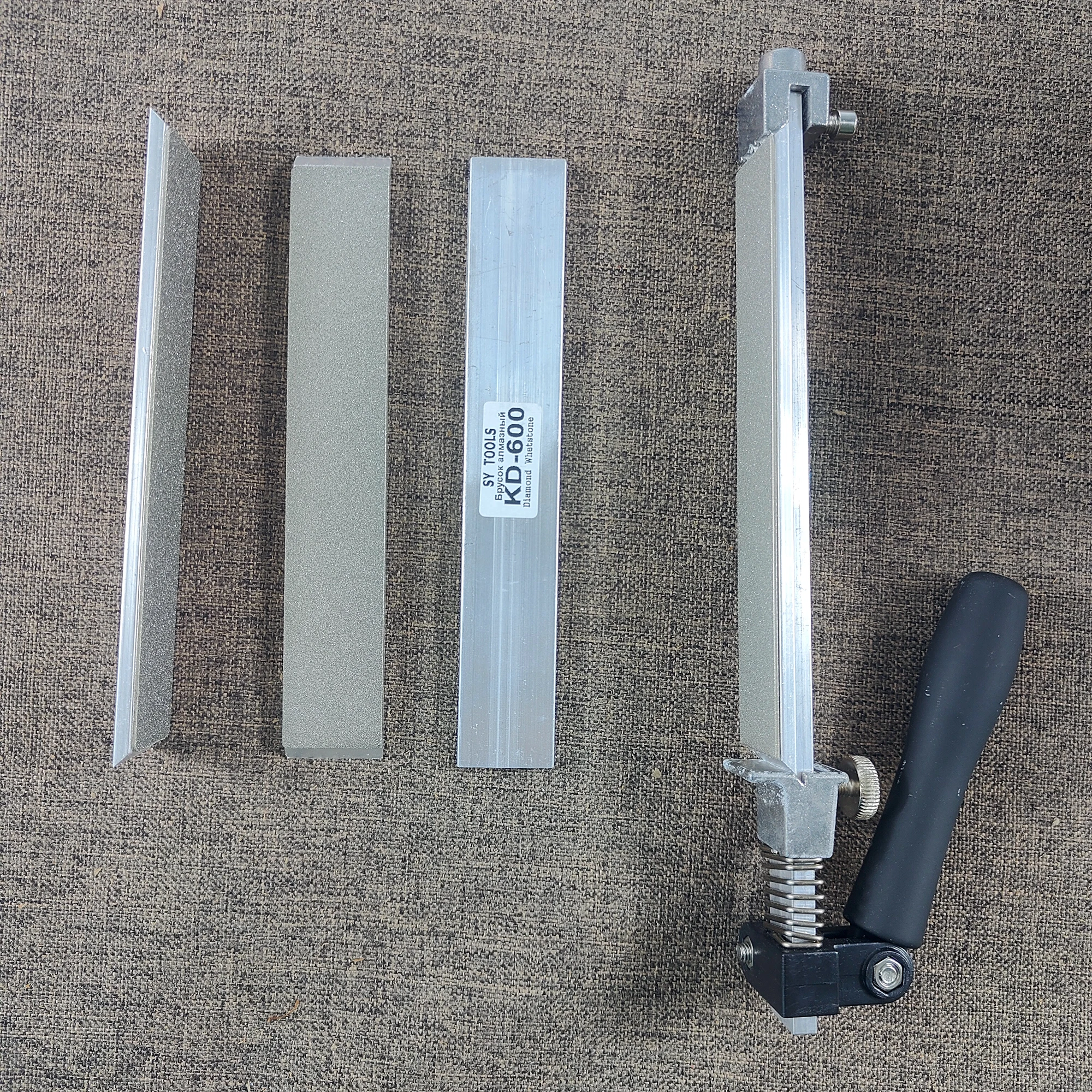 Edge Pro, Hapstone, TSProf 및 Ruixin pro 스톤용 6x1 인치 나이프 다이아몬드 샤프닝 스톤 표준 25 MM 1개