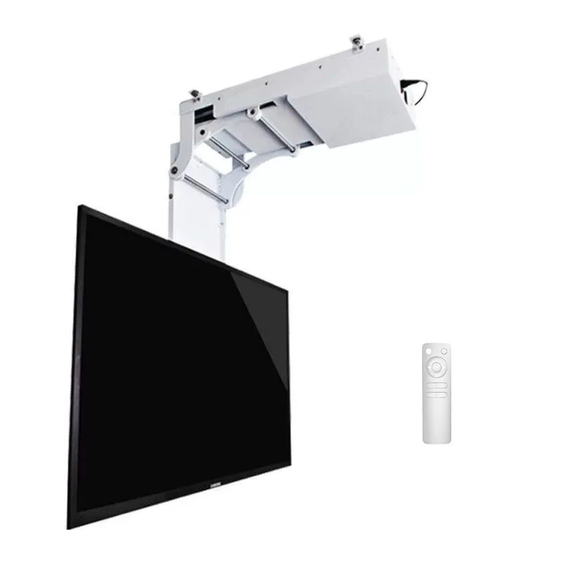 Flip Verso Smart Automatic Celling 32-75 Pollici Tv Lift Tv Stand/Sala Conferenze Hotel Home Motorizzato Flip Down Celling Tv Lift