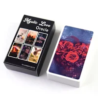 Mystic Love Oracle cards A 79 Tarot Card Board Game Party Mystical Tarot Divination Tools Table Tarot Deck Party Favor 2