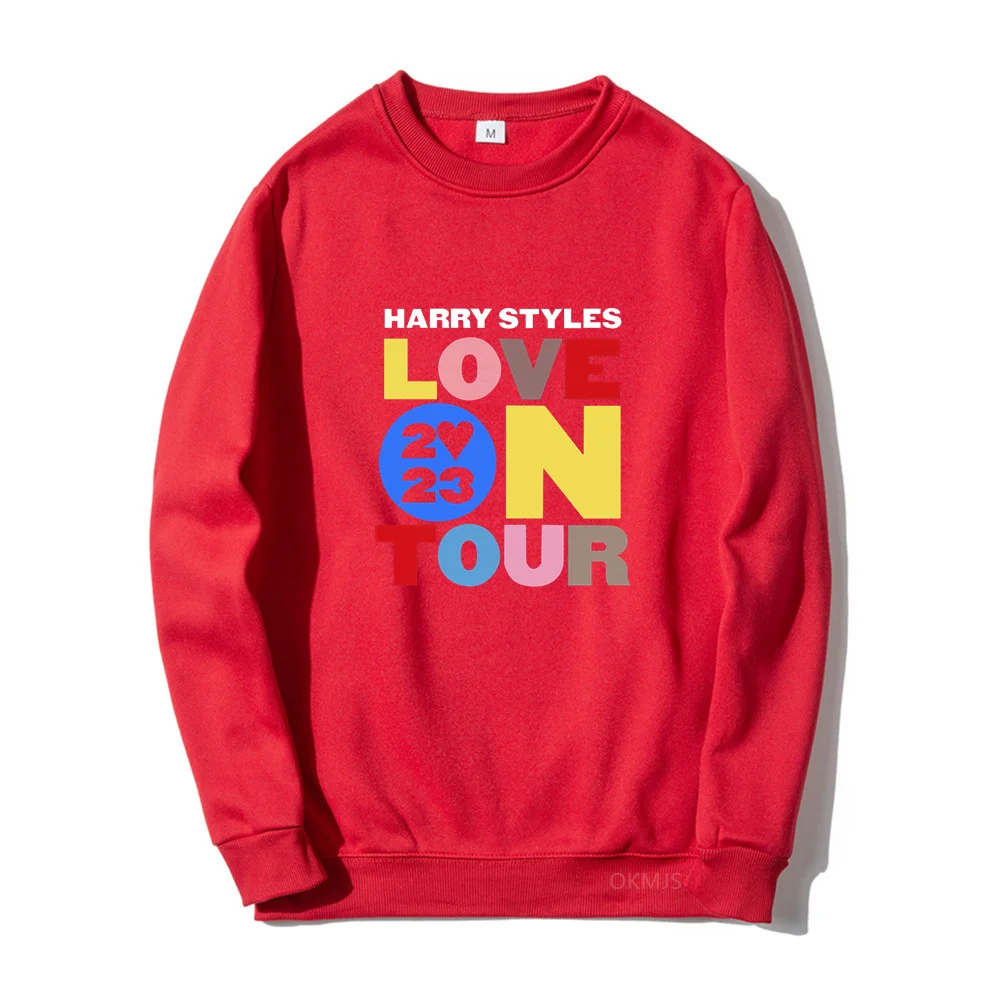 Description Picture 5 of item2024 Men's sweatshirt Love on Tour Concert Hoodie Harajuku Aesthetic Oversized Men's Women's Clothing Long Sleeve Sweatshirts