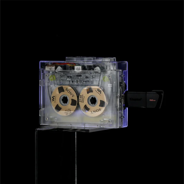 Cassette Player Hi-fi Tape Signal Converter Tape To Mp3 English Learning  Cassette Player Transparent Case - AliExpress