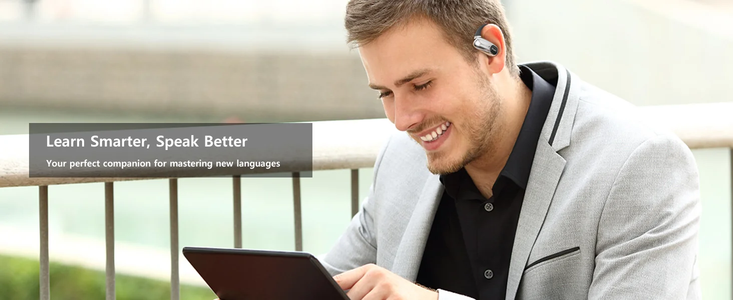 PAXA OpenAirUltra AI Translation Real Time 3-in-1 Translator Earbuds 145 Languages & Accents Bluetooth 5.4 Translating_voghion.com