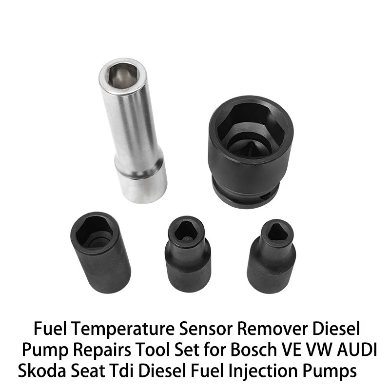 

5 шт., набор инструментов для снятия датчика температуры дизельного насоса Bosch VE VW AUDI Skoda Seat Tdi