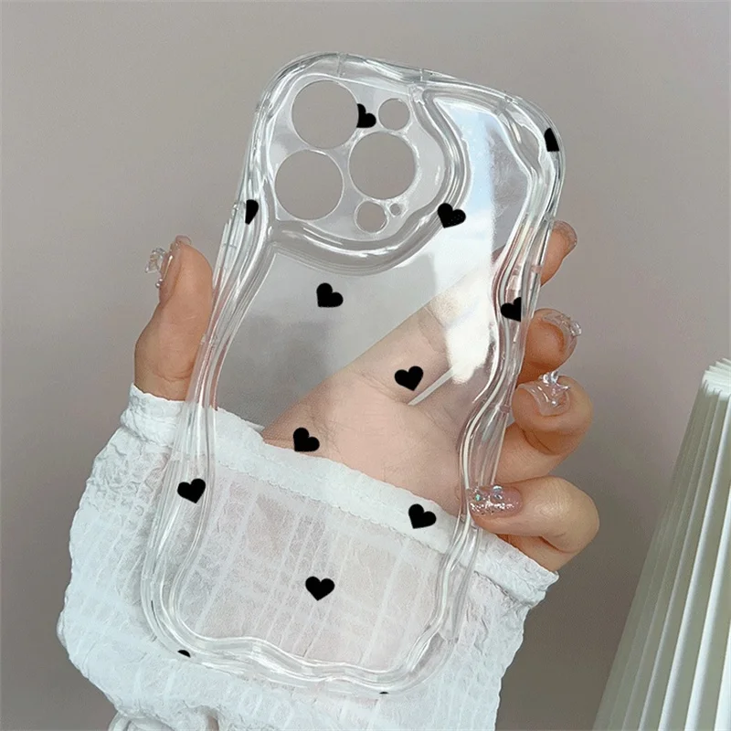 Gradient Love Heart Phone Case