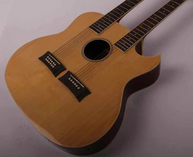 Ktone double neck acoustic guitar deals