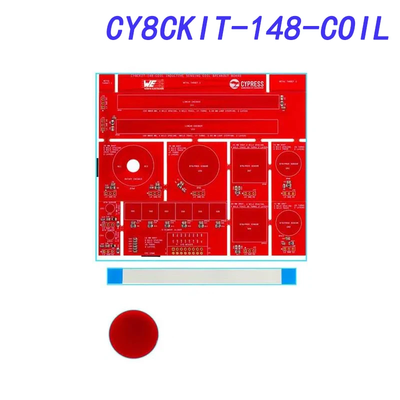

CY8CKIT-148-COIL Inductive Sensing Coil Breakout board