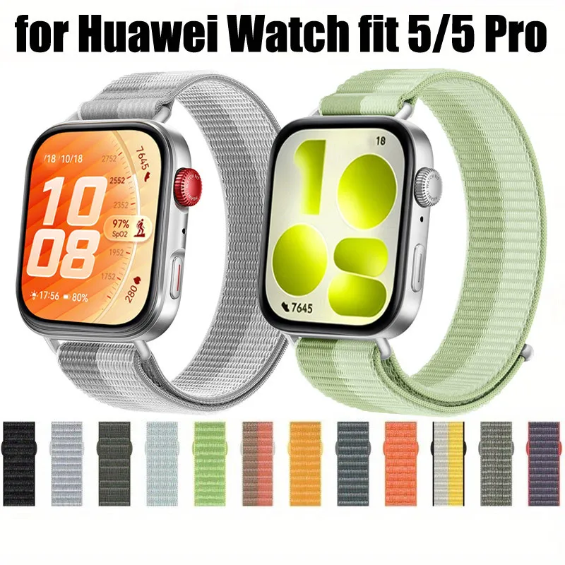 Nylon Loop Wristband for Huawei Watch Fit – Official One-Piece Design