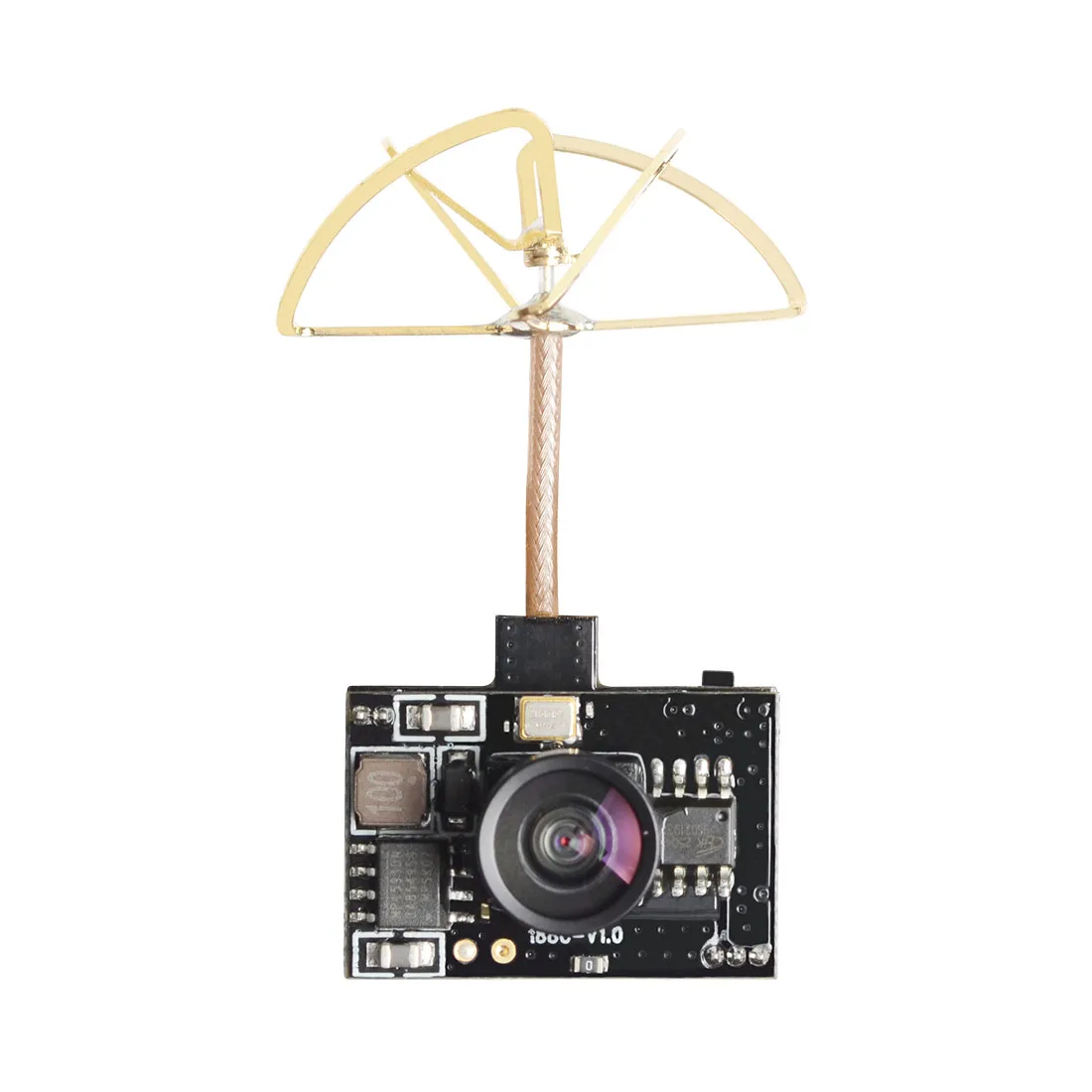 Caméra AIO FPV 5.8G 40CH 400mW avec OSD SmartAudio - AKK Piggyback
