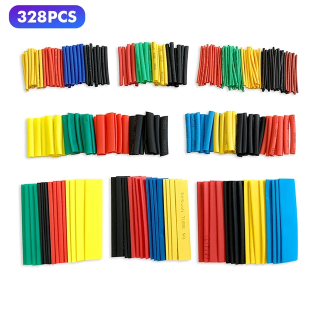 Heat Shrink Tube Electrical Wire Cable Repair Kit Insulation Cable Sleeves Waterproof 21