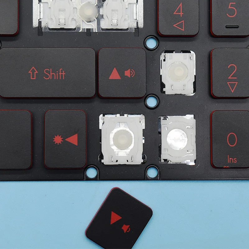 Substituição Keycap para Acer Nitro Scissor Retainer Clip Dobradiça Teclado Botão Chave An51551 An515-52 An515-53 An51541 An51531 - Imagem 6