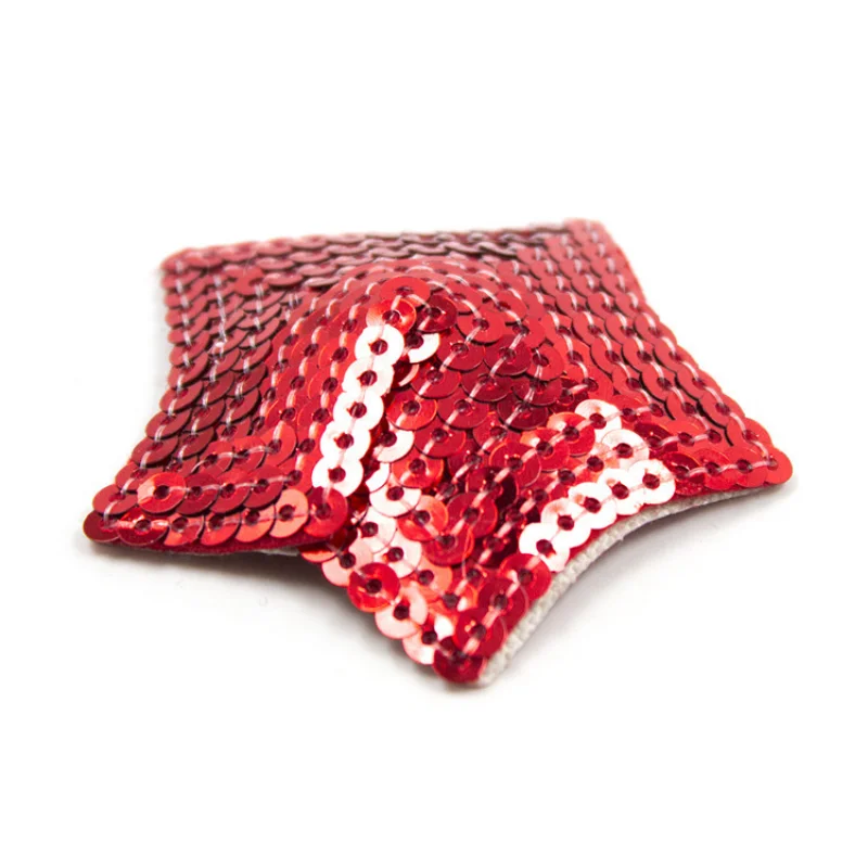 1Pair Sequin Pasties Stickers Women Lingerie Breast Bra Nipple Cover Self Adhesive Star Shape Bra Nipple Cover 3