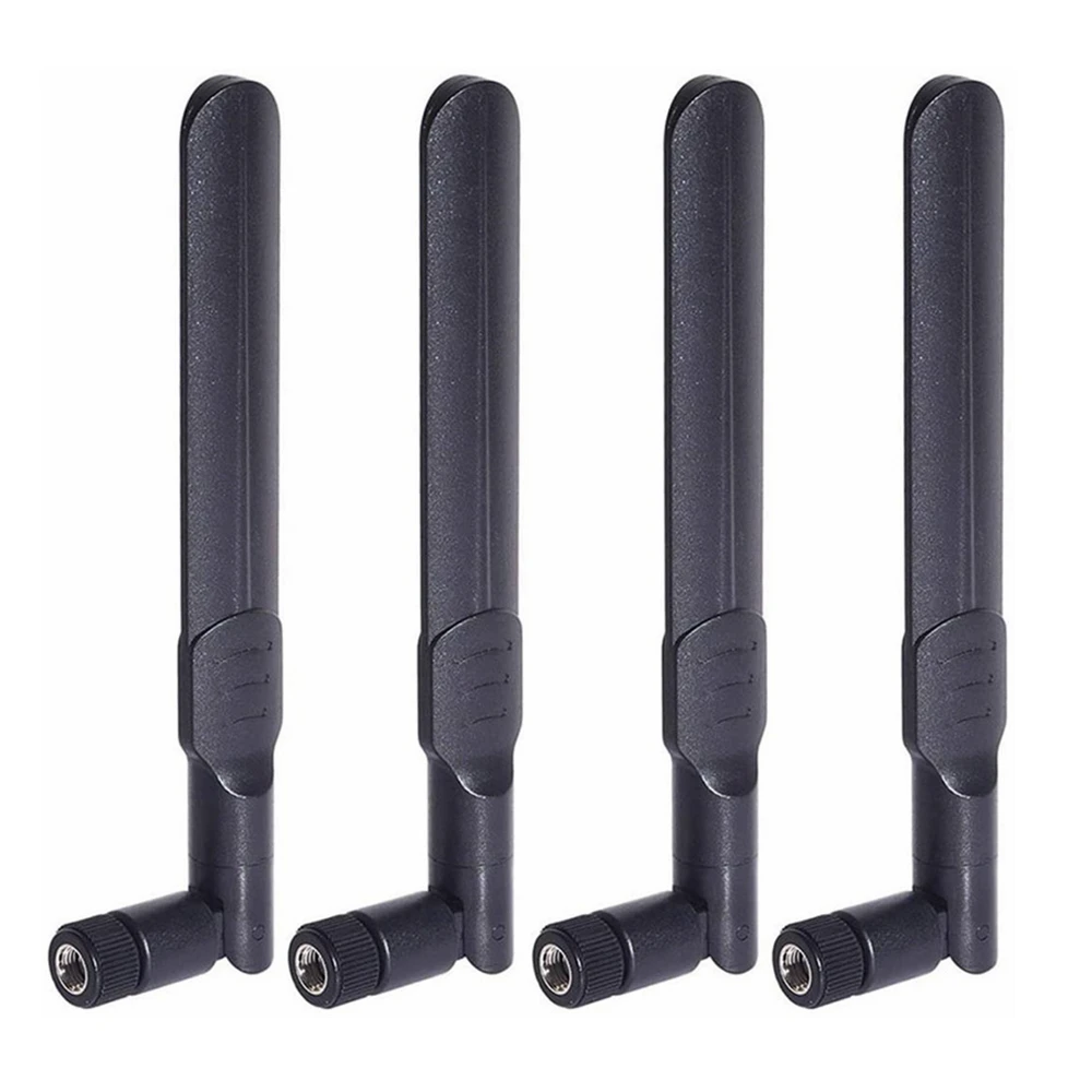 4pcs/lot 2.4GHz 5GHz 5.8GHz 8dBi Male Antenna for WiFi Router Wireless Network Card USB Adapter Security IP Camera Video Monitor wifi antenna