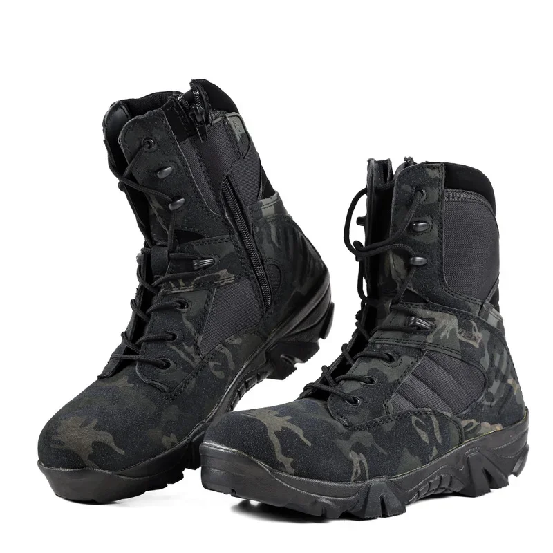 Men's Boots 2026 New Combat Shoes For Men Outdoor Sport Climb Mountains Cross Country Men Sneakers sapatos masculinos