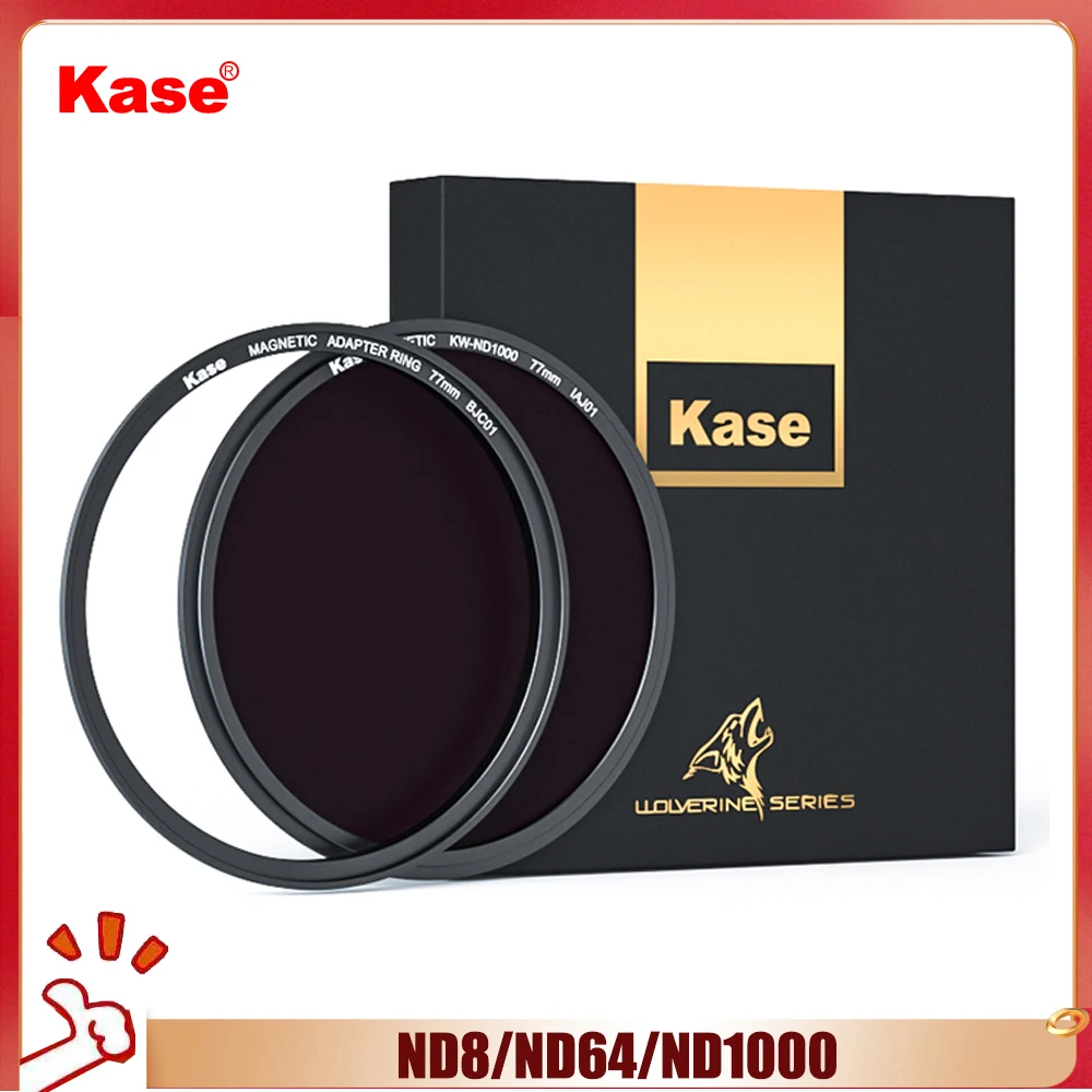 

Kase Магнитный Круглый фильтр ND8 ND64 ND1000 49 мм 58 мм 67 мм 72 мм 77 мм 82 мм 95 мм для объектива камеры