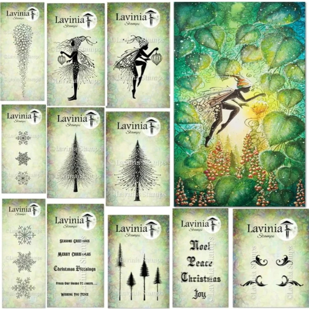 Christmas Greetings-Stamp Transparent Clear Silicone Stamp Seal for DIY scrapbooking Making photo album Decorative