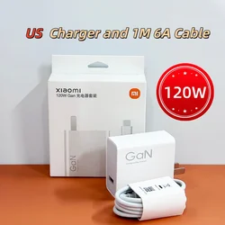 High - Speed 120W USB - C Fast Charge Phone Charger with Cable - US with 1M Cable