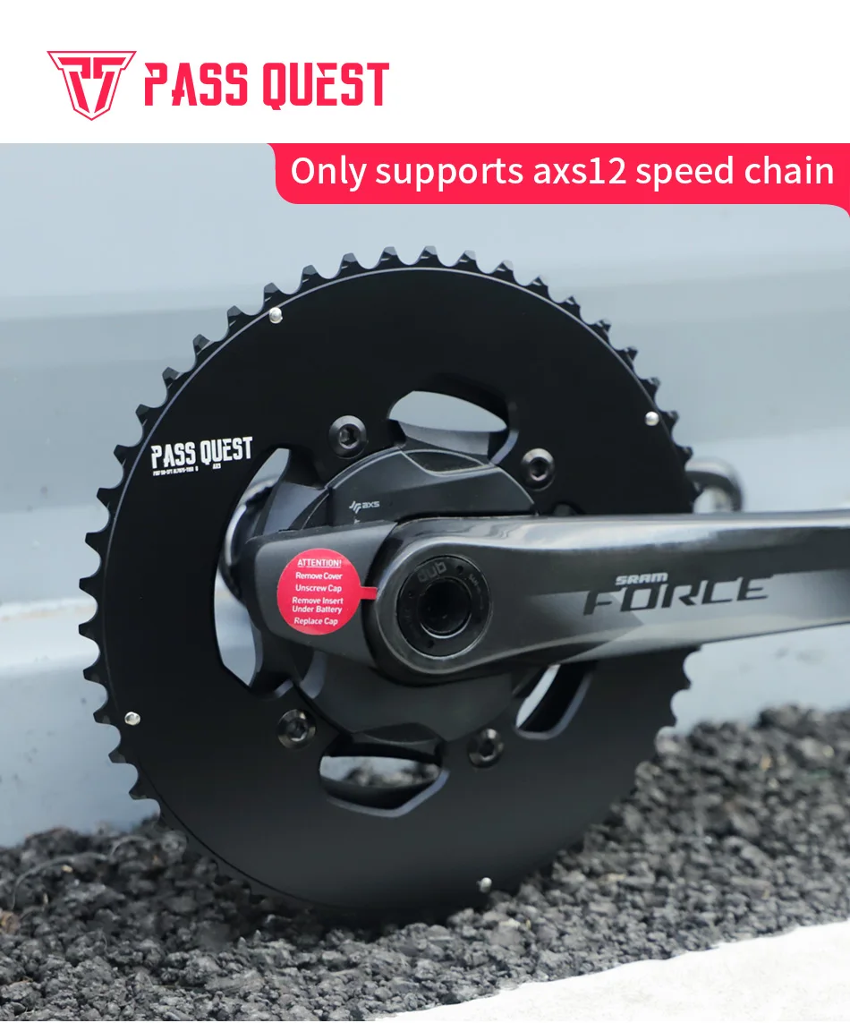 12 Speed Chainring for Sram 107 Bcd Crankset Double Chainwheels 50