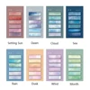 120Pc Index Tabs Self Adhesive Page Markers Transparent Waterproof Sticky Notes Classify Files Flags Posted It Planner Stickers 1