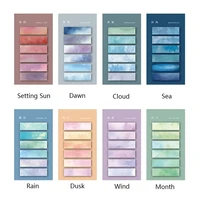 120Pc Index Tabs Self Adhesive Page Markers Transparent Waterproof Sticky Notes Classify Files Flags Posted It Planner Stickers 1