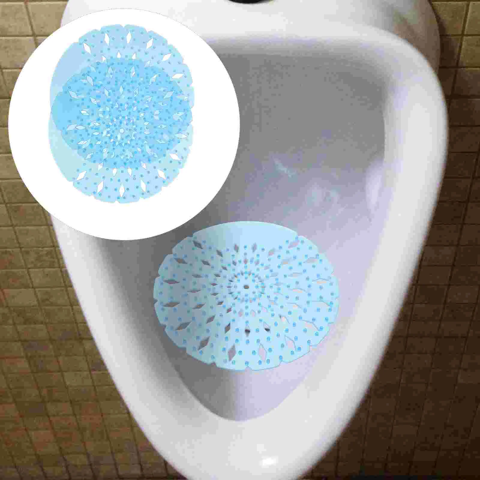 

2 Pcs Urinal Splash Pad Mango Screen Deodorizer for Toilet Anti-splash Deodorant Men Essence Men's Bathroom