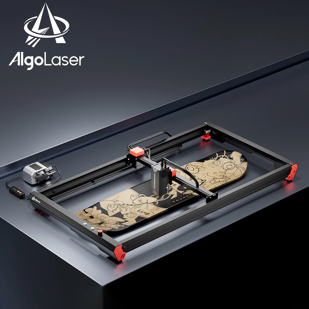 

High Power AlgoLaser Alpha 22W Cutter Tool 400x850mm Work Area Wifi Control For Business Laser Engraving and Cutting Machine