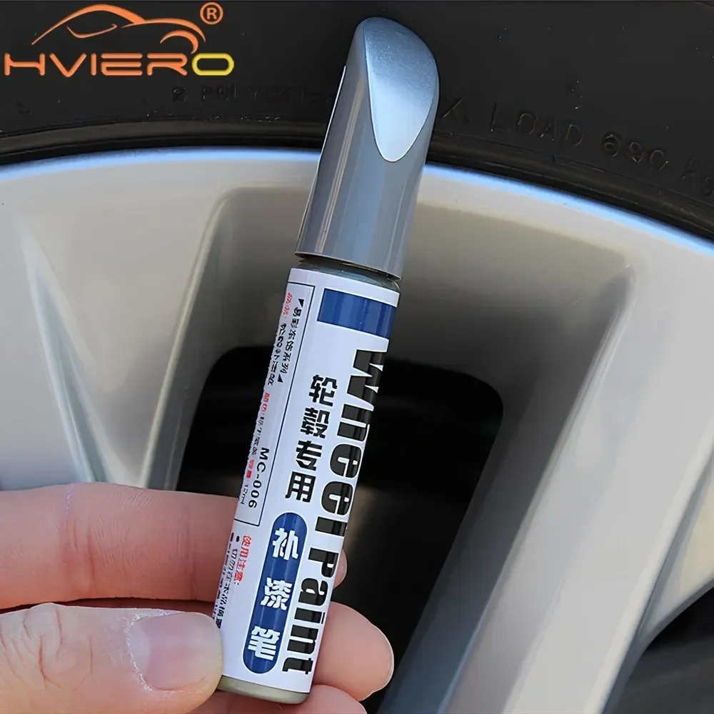 MC003 Repair Pen Aluminum Alloy Wheel Hub Renovation Maintenance Paint Brush Spray Silver Automobile Scratch Restorations Tools wheel repair kit wheel rim repair paste car scratch remover