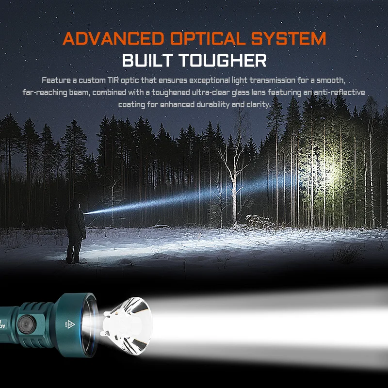 Compact Long Range Flashlight 3