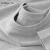 Autumn New Men's Long Sleeved Knitted Pullover Classic Round Neck Sweater Soft Casual Sweater Light Solid Color Sweater Men 1