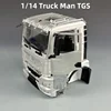 Openable Cabin Body Shell Car Shell for 1/14 Tamiya RC Truck MAN TGS Scaleclub LESU DEGREE Trailer Tractor Parts 1