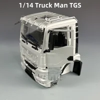 Openable Cabin Body Shell Car Shell for 1/14 Tamiya RC Truck MAN TGS Scaleclub LESU DEGREE Trailer Tractor Parts 1