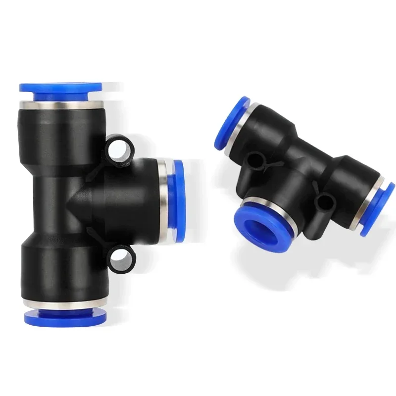 PY/PU/PV/PE/SA 수도관 및 튜브 커넥터, 공압 피팅, 직접 추력 4-16mm/ PK 플라스틱 호스, 퀵 커플링