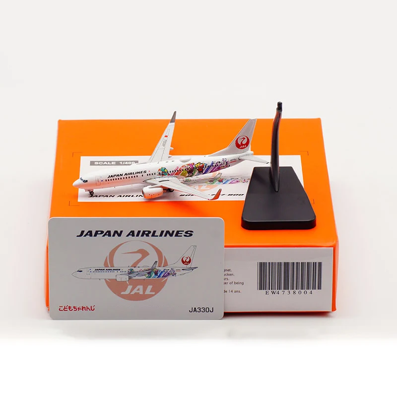 

1:400 Airlines Japan Airlines B737-800 JA330J Planes Model Airplanes Diecast Alloy Aircraft Model Collection Toys Display Gifts