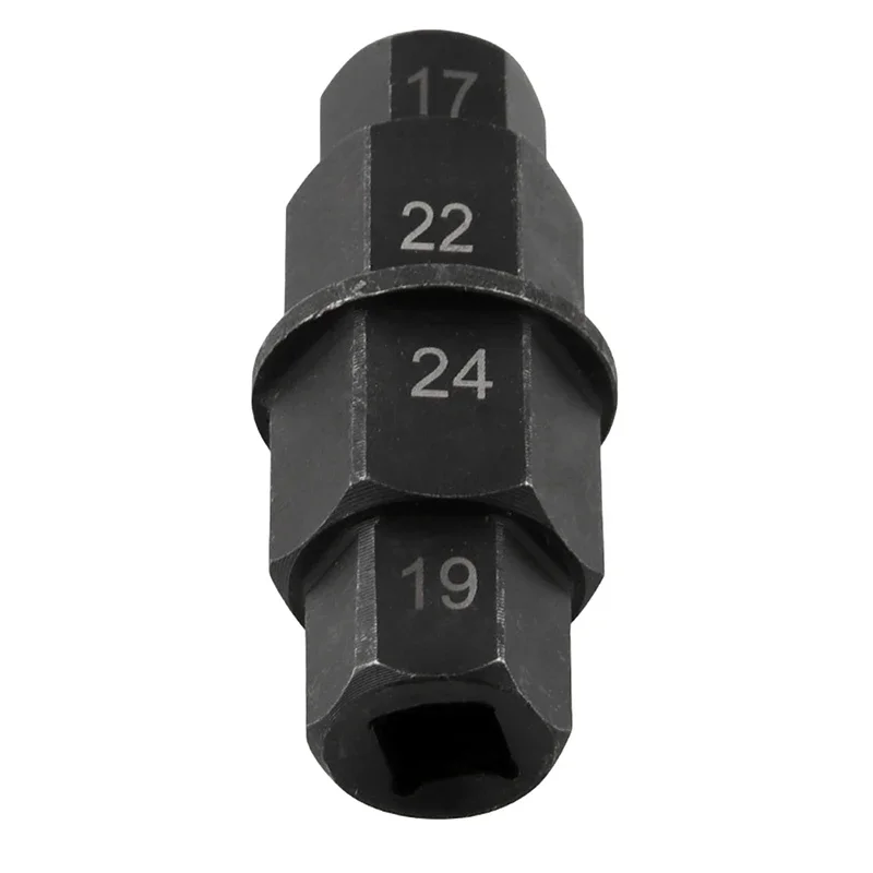 Hex Axle Tool For Motorcycle Front Axle Wheel, Hex Allen Axle Spindle Tool 17mm, 19mm, 22mm, 24mm Reparatie Tools