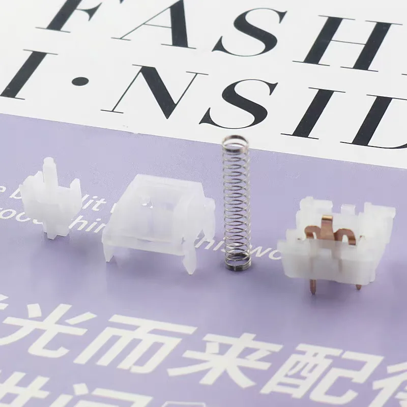 Phynikeys HMX First Encounter Linear RGB Mechanical Keyboard Switches - Pre-Lubed for Optimal Gaming Performance