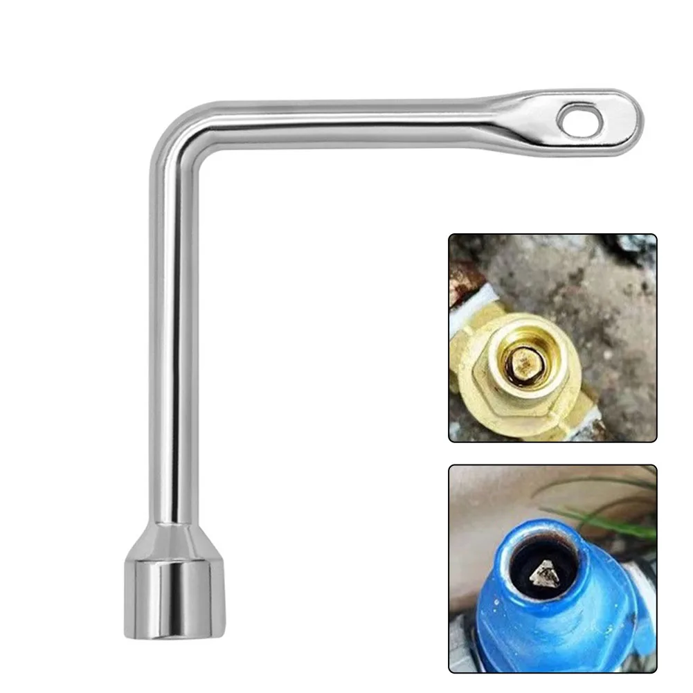 

1PC Triangle Wrench For Train Electrical Elevator Cabinet Water Meter Valve DIY Hand Tool For Electric Control Cabinet, Elevator