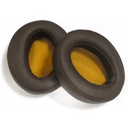 Premium Replacement Ear Pads Cushion for Enhanced Comfort and Sound Insulation (2.0 Brown PU)