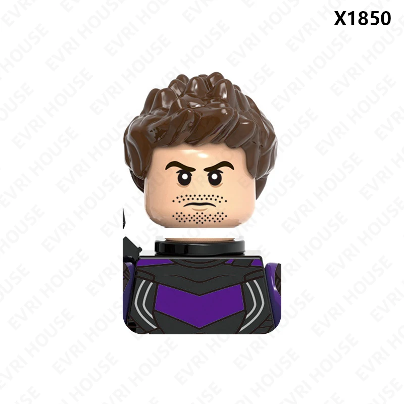 Superhero Hawkeye Kate Bishop Mini Action Figures Clint Barton Kingpin Yelena Bricks Disney Building Blocks Toys for Children